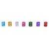 Hair Beads 100PCS/Bag New Colorful Hair Braiding Beads Rings Cuff Styling Decoration Tools 7 Colors Hair Braid Rings