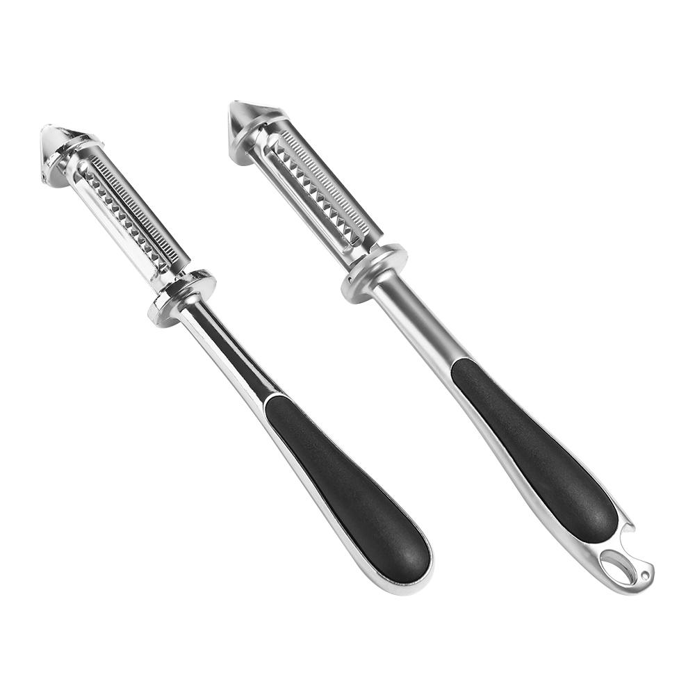 Double Edge Fruit Vegetable Peeler Zinc Zinc Zinc Alloy Slicer Kitchen Accessories Grater  Carrot
