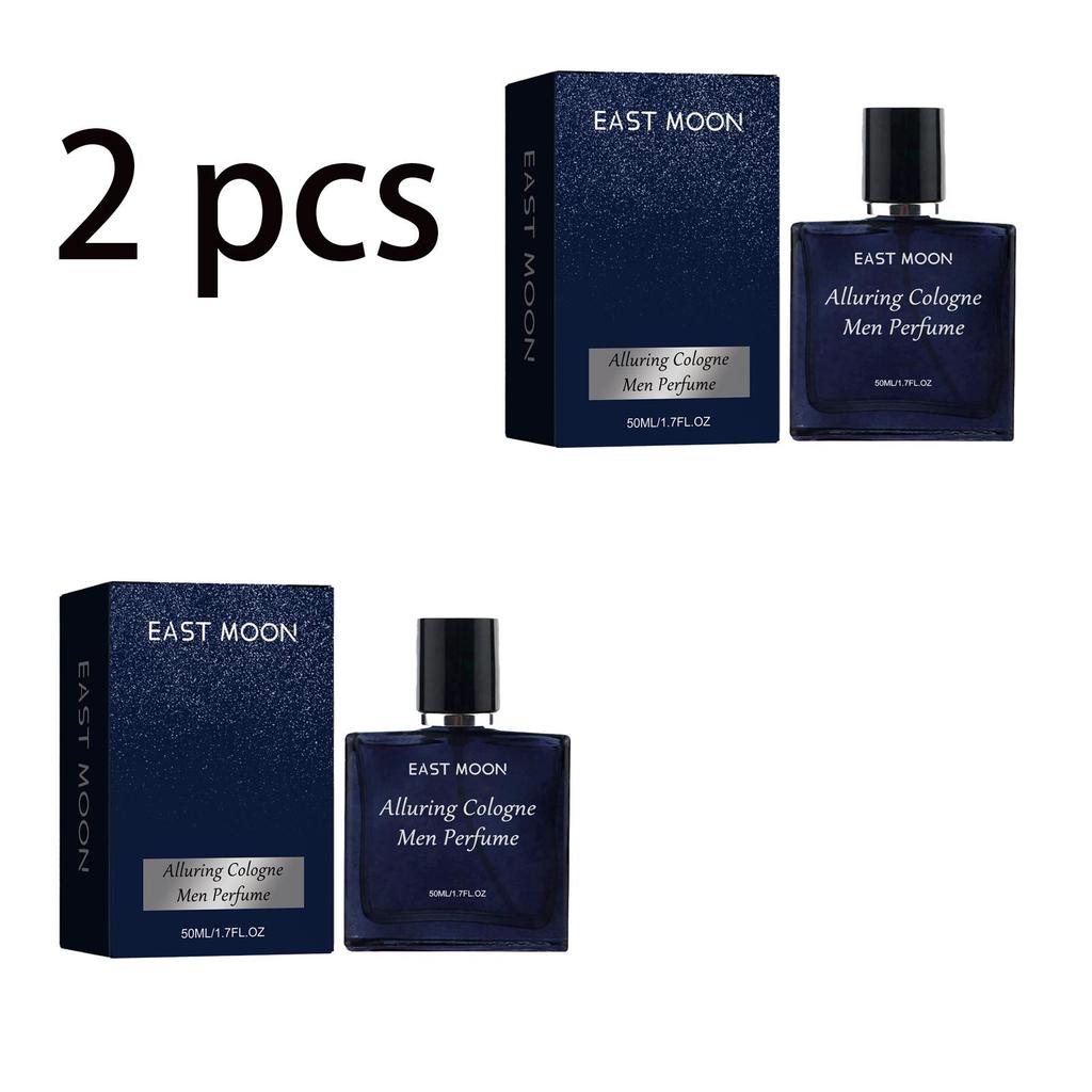 East Moon Men's Eau De Cologne 50ml Fresh, Subtle, and Long-Lasting Scent Charming Men's Fragrance Perfect for Dates and Gifts