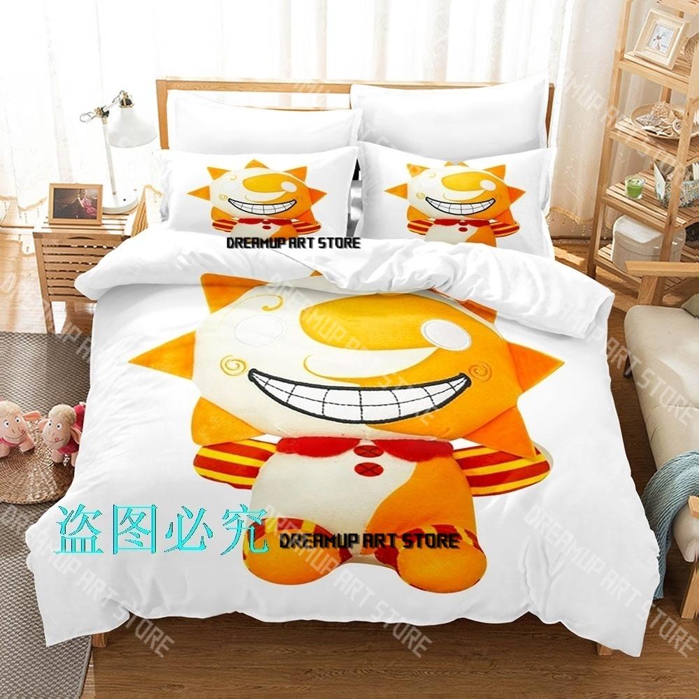 Модный комплект постельного белья Sundrop FNAF Игровой Односпальный Двуспальный Полный Queen King Размер Комплект для Спальни Детей Пододеяльник Комплекты Простыня Комплект