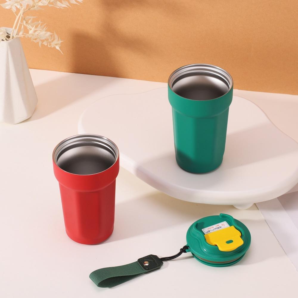 Термокружка из нержавеющей стали, большая емкость, вакуумная изоляция, прочная спортивная кружка для горячих и холодных напитков
