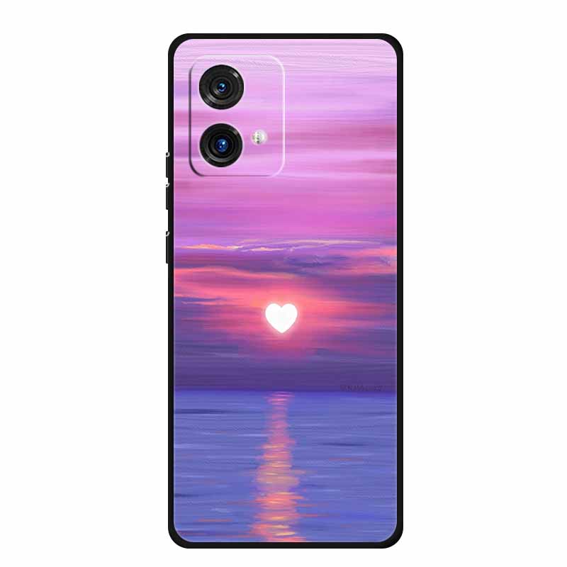 Для Motorola Moto G84 G54 5G Чехол Роскошный Мягкий Силиконовый ТПУ Задняя Крышка Телефона для Moto G54 MotoG84 Защитный Ударопрочный Fundas