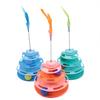 Cat Carousel Track Ball, Cat Toy To Boredom And Have Fun, Feather Cat Toy Stick, Interactive Carousel Ball, Pet Supplies