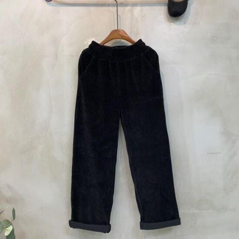 C S In The Room Velour Corduroy Wide pantS 4Color Nk Bp 001
