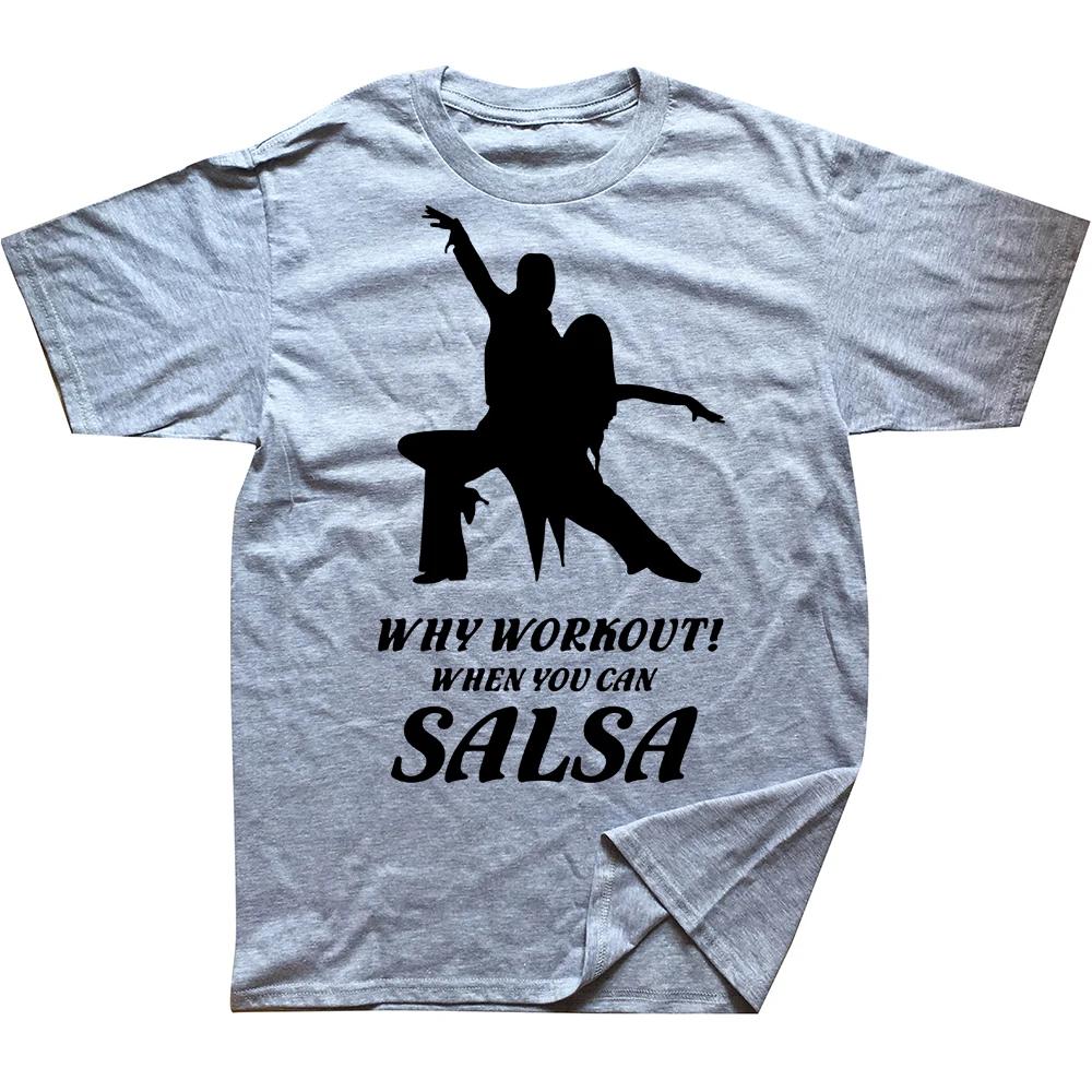 Novelty Awesome SALSA Dance T Shirts Graphic Cotton Streetwear Short Sleeve Birthday Gifts Summer Style T-shirt Clothing