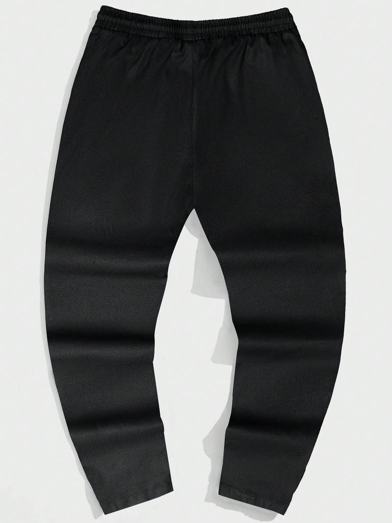 Европейская модная одежда Мужские брюки Повседневные спортивные брюки на шнурке Летние пляжные свободные брюки