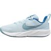 Star Runner 4 PS Glacier Blue Denim Turquoise Kids Sneakers Astronomy-Blue White DX7614-404
