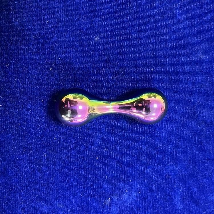 Прочный титановый сплав костяшка фиджет спиннер с красочными бусинами беглери для детей и взрослых