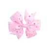 3,2 дюйма лента Grosgrain изысканный градиентный цвет банты для волос с зажимом для девочек дети ручной работы вертушка радуги банты аксессуары