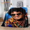 Мягкое плюшевое одеяло с 3D HD Bruno Mars Singer Star, фланелевое одеяло для гостиной, спальни, кровати, дивана, чехол для пикника, детское одеяло