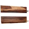 Wall Shelves - VIDAXL - Solid Sheesham Wood - Rustic - 118 X 26 X 20 Cm