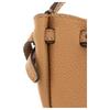 TORY BURCH Romy metal hardware bucket bag charm leather bag peripheral women's brown 184996-227-brown
