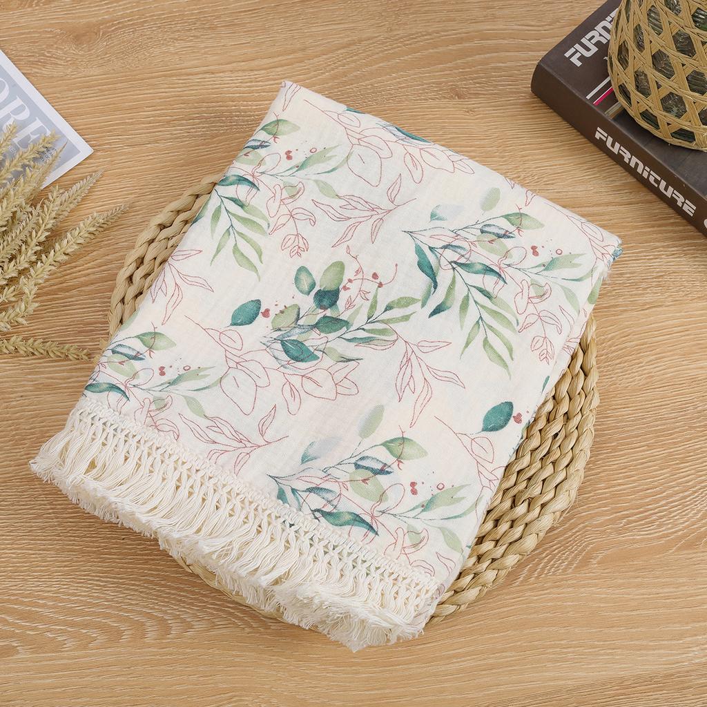 Милые муслиновые квадраты с мишками Хлопковое детское одеяло для новорожденных Плед Пеленка для младенца Детские аксессуары Кровать Летний пододеяльник