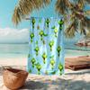 Christmas Gift Oscar Comedy Movie How the Grinch Stole Christmas soft beach towel outdoor camping vacation swinging beach scarf decorative blanket B3