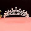 Pearl Bridal and Birthday Crown Headband for Children - Wedding and Performance Hair Accessory