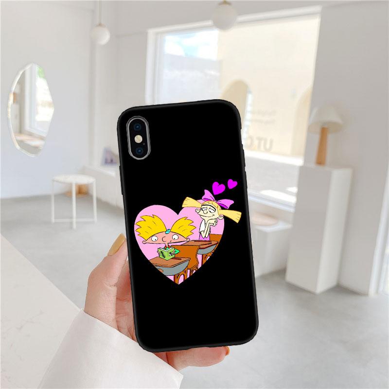 PP53 S-Special Hey A-Arnold Мягкий чехол-оболочка для телефона iPhone SE X XS XR 11 16E 17 Pro Max Air 8 7 6 6s Plus