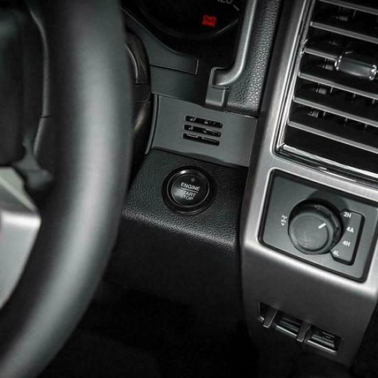 Car Interior Engine Start Stop Switch Button Cover Trim for Ford F150 2015-