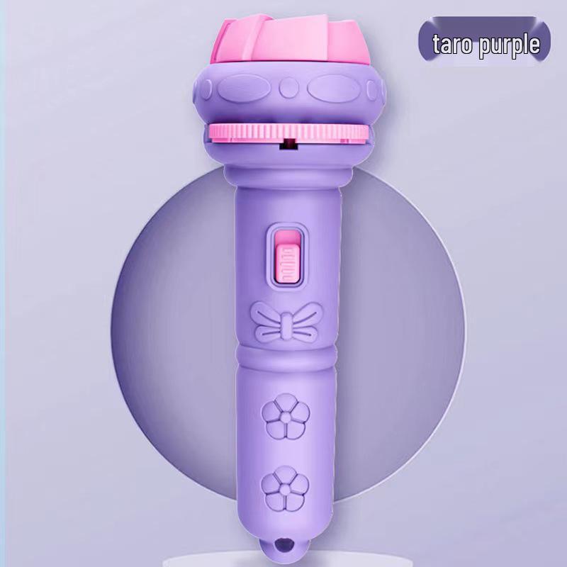 Мультяшный Мини Проекционный Фонарик-Игрушка для Детей - Лампа для Раннего Развития и Распознавания Цифр