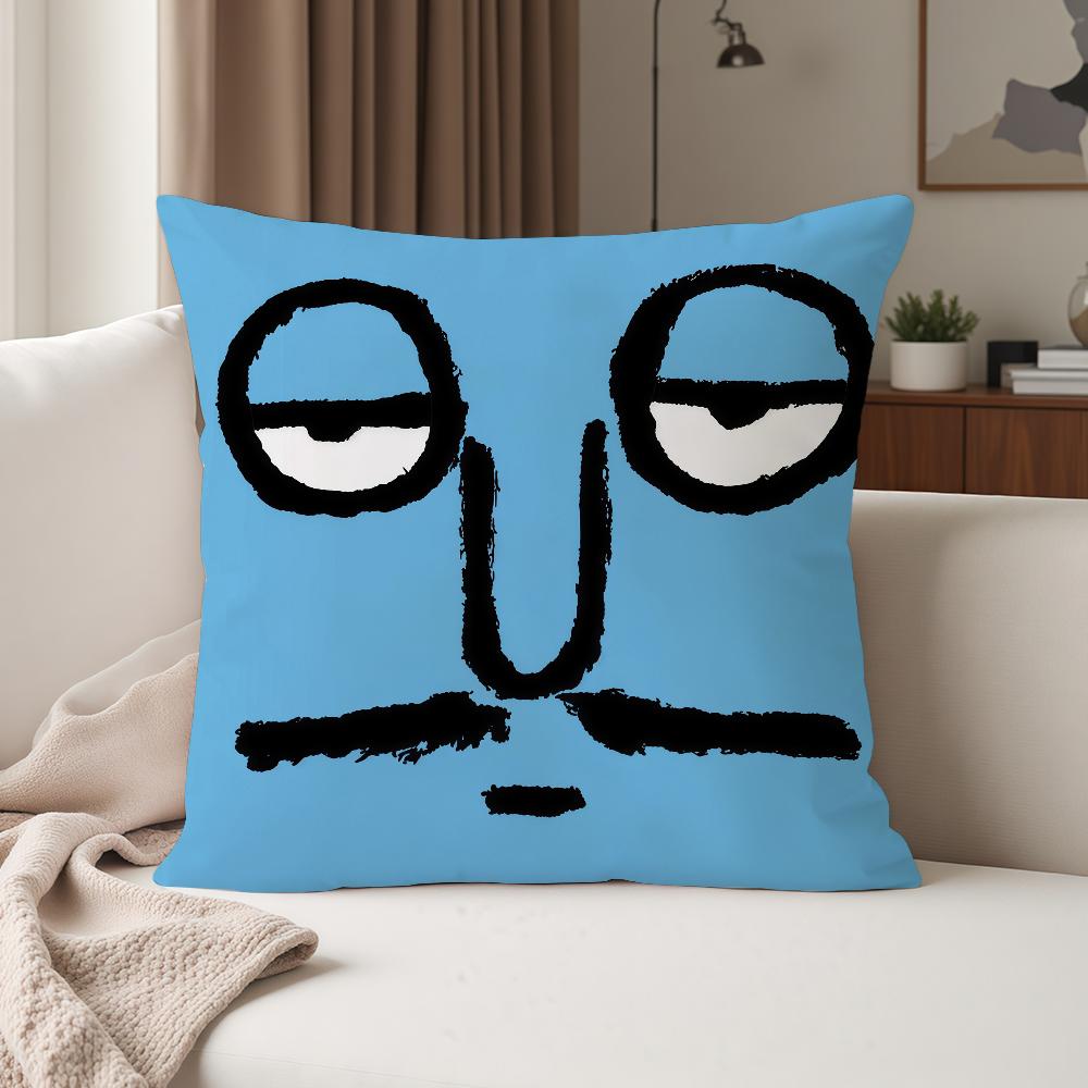 Эстетичная Арт Наволочка J-Jean J-Jullien Подходит для Спален Гостиных Автомобилей Домашнего Декора