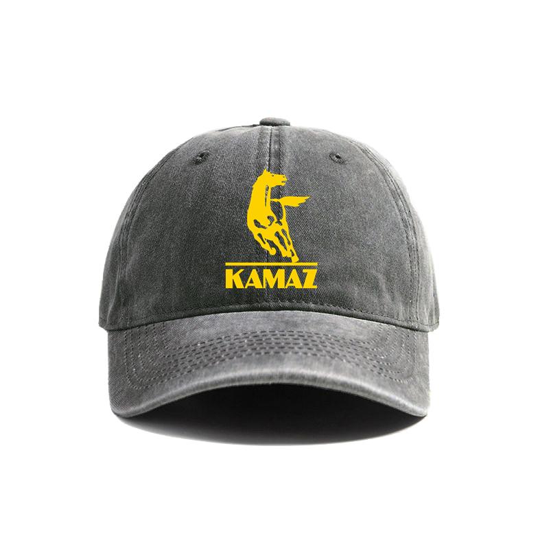 Кепка-бейсболка Kamaz Летняя Потертая Папина Шляпа Унисекс Для улицы Регулируемая Кепка Для женщин Унисекс MZ026