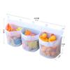 Сумка для хранения детских игрушек для ванной, многосекционная, большой вместимости, настенная, органайзер для игрушек для ванной