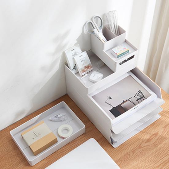 Стеллаж для хранения, отличная защита от трещин, легкая классификация, настольная бумага для офиса