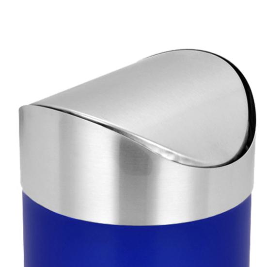 Мини-корзина для мусора, мусорная корзина с поворотной крышкой, кухонная столешница, настольный мусорный бак для мусора