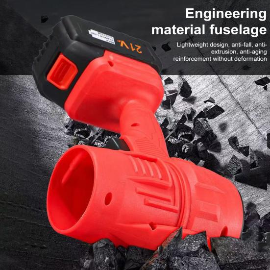 Cordless Lithium Turbo Blower Handheld Brushless Electric Blower 48V High-Power Industrial Fan for Car Drying Dust Removal And Outdoor Cleaning