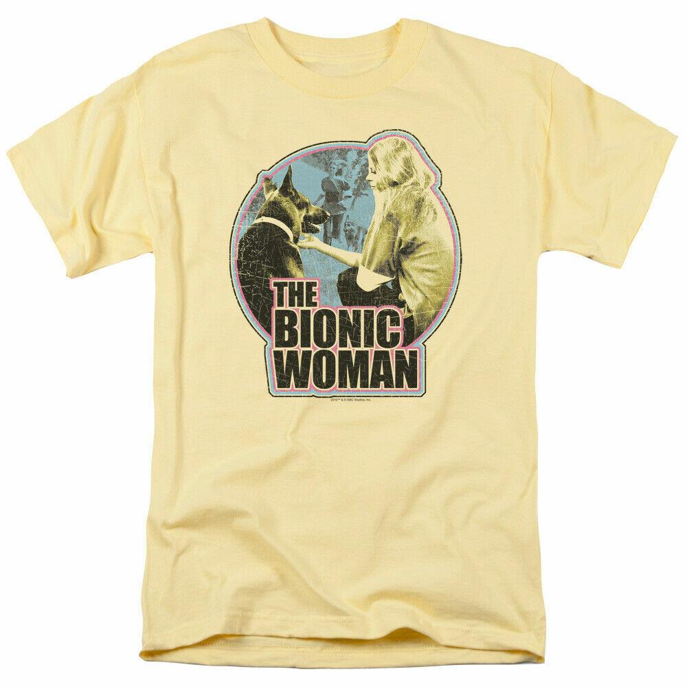 26 The Bionic Woman Jamie & Max T Shirt Mens Licensed Classic Merchandise Banana Unisex T-Shirt