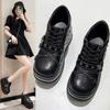 Fashion Punk Gothic Pumps Women 2024 New Thick Sole Brand Platform Mary Jane Shoes Wedge High Heels Party Cosplay Designer Lolita Shoes