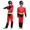 Boys Halloween Costume Incredibles Cosplay Suit Incredible Hero Jumpsuit