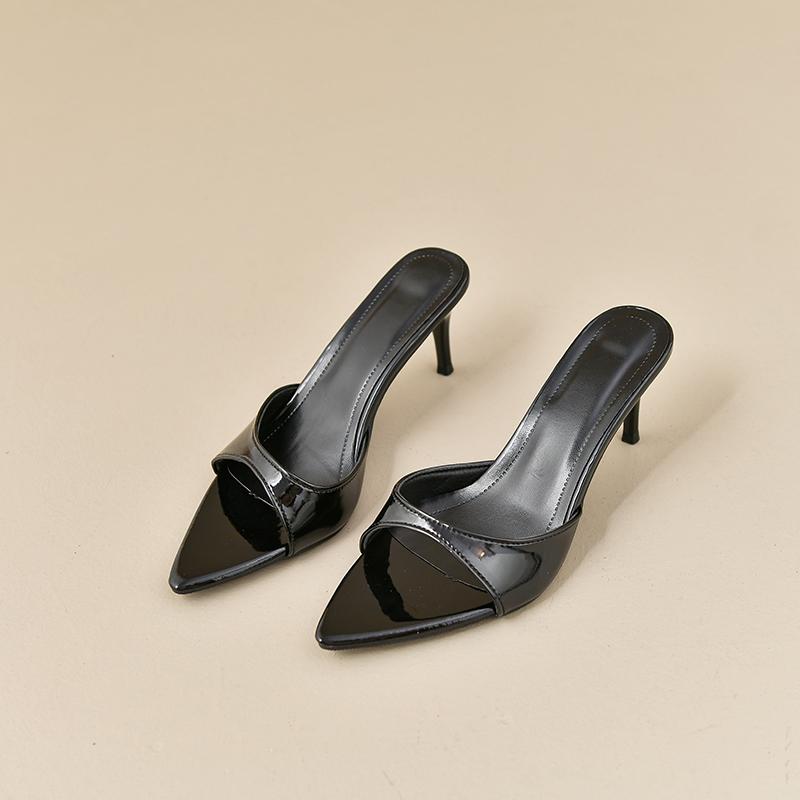 Women's High Heels Summer Women Fashion Classic Pointy Open Toe Stiletto Heels Sexy Women's Party Women's Sandals