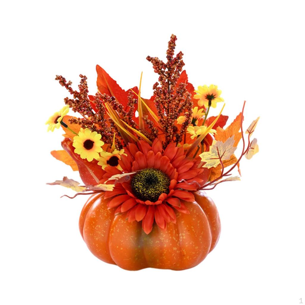 Искусственный цветок тыквы, поддельные тыквы из пеноматериала, модель украшения на День благодарения для вечеринки