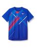 Tennis Wear Game Shirt 62JA0503 Reflex Blue Japan XS To Japanese Size [Mizuno] (equivalent XS)
