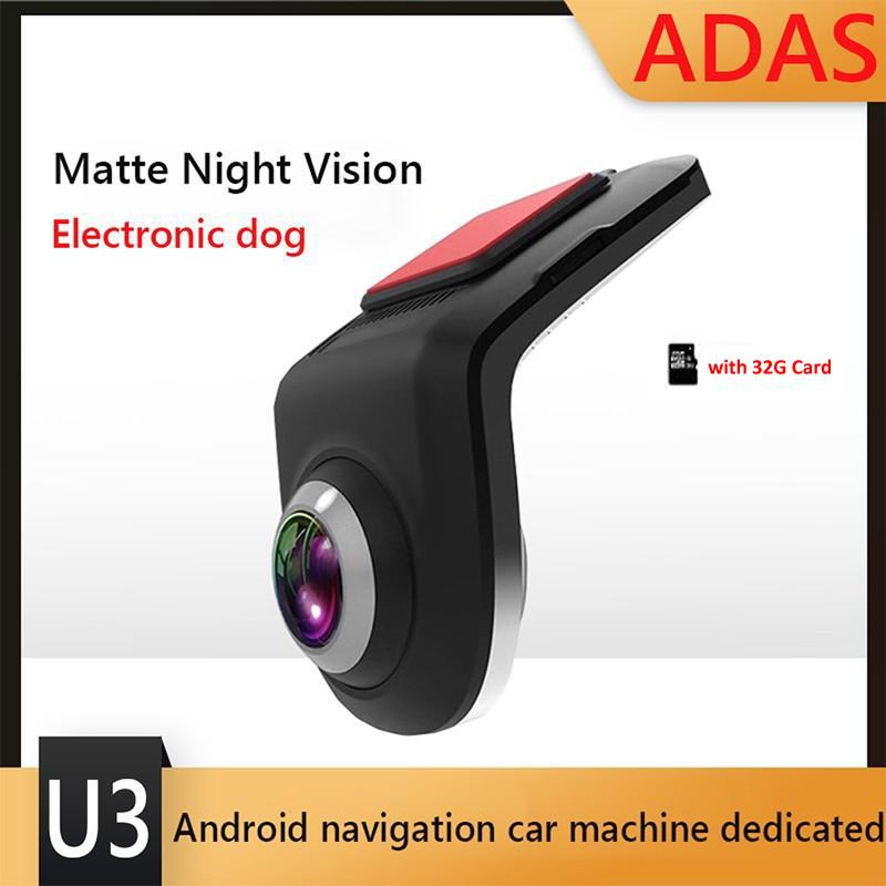 icreative U3 Car DVR Camera ADAS Auto Digital Video Recorder Dash Cam for Android Multimedia Player Car DVRs