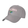 Baseball Cap Tanzania Flag Cool Tanzanian Wild Sun Shade Peaked Adjustable Outdoor Caps for Unisex Women