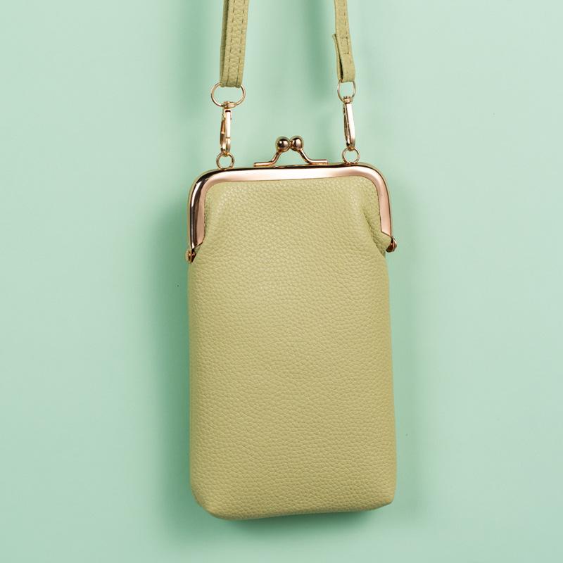 Стильный PU кроссбоди кошелек для телефона на 2025 год для женщин - Модная, компактная вертикальная сумка