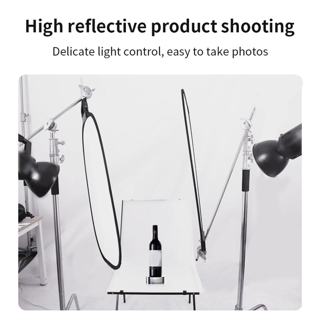 Soft Light Panel Portable Foldable Reflector Board with Carrying Bag for Portrait Photography Outdoors Shooting