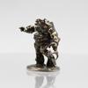 1PC Dwarf Legion Axe Soldiers Models Toy Figurines Miniatures Metal Copper Mens Gifts Desktop Ornaments Decorations