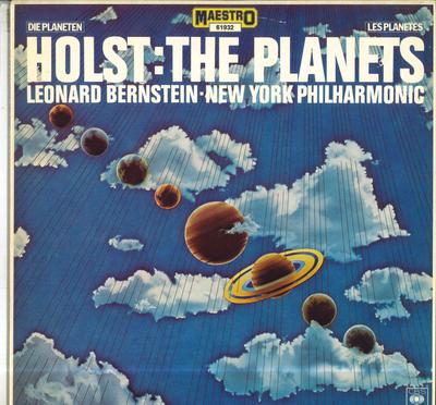 Виниловая пластинка LEONARD BERNSTEIN NEW YORK PHILHAR Хольст Планеты 61932 CBS 1979 Нидерланды Классика Б/У