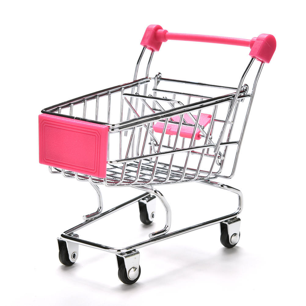 Parrot Supermarket Shopping Cart Kids Intelligence Growth Funny Toy Storage