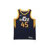 2020 NBA Season Utah Jazz Donovan Mitchell Swingman Jersey Men Tops College-Navy Sundial-Yellow CW3683-426