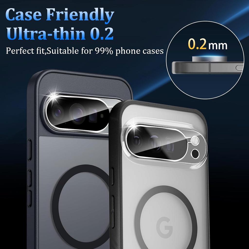 Camera Lens Film Tempered Glass for Google Pixel 11 10 9 8 7 Pro XL Pixel 9Pro 10Pro 11Pro Fold Camera Len Protective Films 4