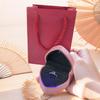 Heart-Shaped LED Light Jewelry Box with Baked Lacquer Finish