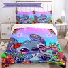 3pcs Stitch Bedding Set Duvet Cover Closure Includes 1 Duvet Cover & 2 Pillowcases, Soft and Comfortable for All Seasons.