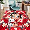 Betty Boop Pattern Rug, Indoor/Outdoor Mat, for Picnic, Gameroom, Bedroom, Office, Living Room, Home Decor Carpet, Birthday Gift