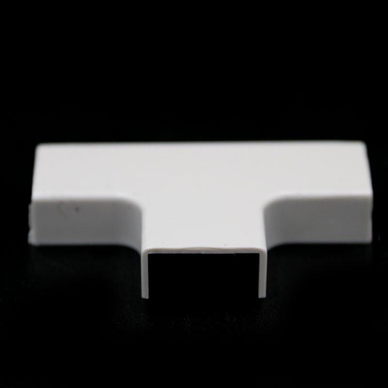 PVC Cable Trunking Flat Three-Way Connector