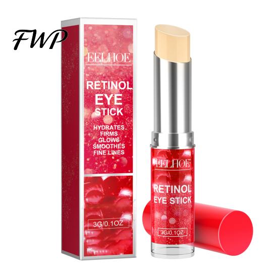 Reduce Fine Lines Eye Cream EELHOE Retinol Stick Renewing & Firming Under Balm for Dark Moisturizer Circles, Puffiness, Wrinkles Travel Essentials