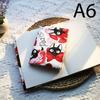 Fromthenon 1PC A5 A6 Weeks Bow-Tie Black Cat In Paris Cloth Book Cover Planner Case Journal Cover Office Stationery Supplies