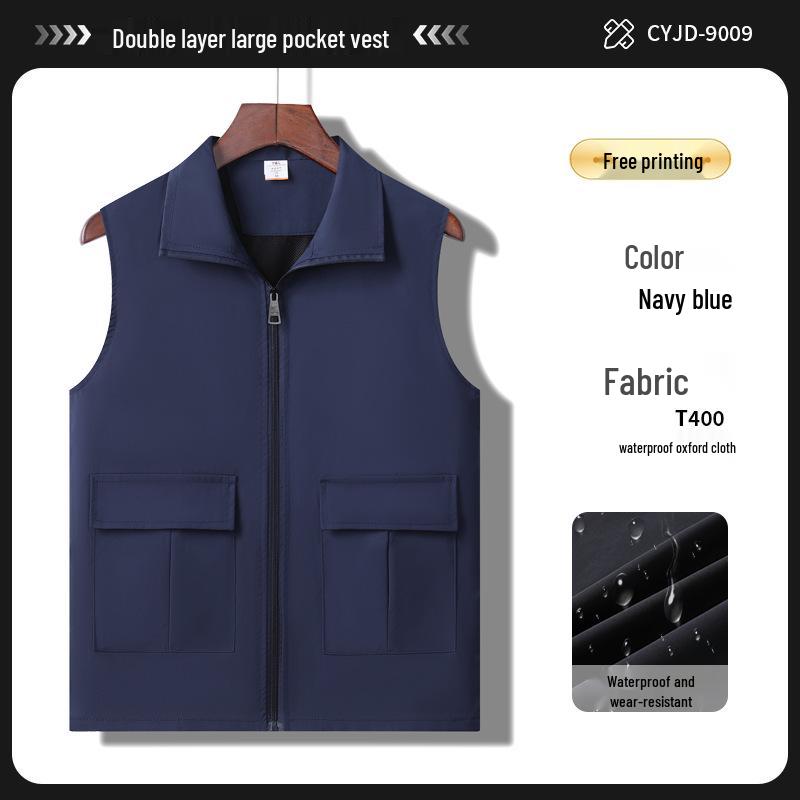 Индивидуальные жилеты волонтеров и гидов с логотипом для супермаркетов и складской деятельности